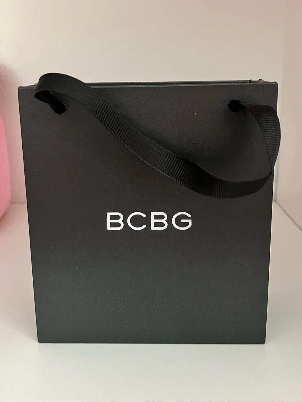 NWT BCBG Rose Gold Tone Classic Face Watch with Dark Brown Strap
